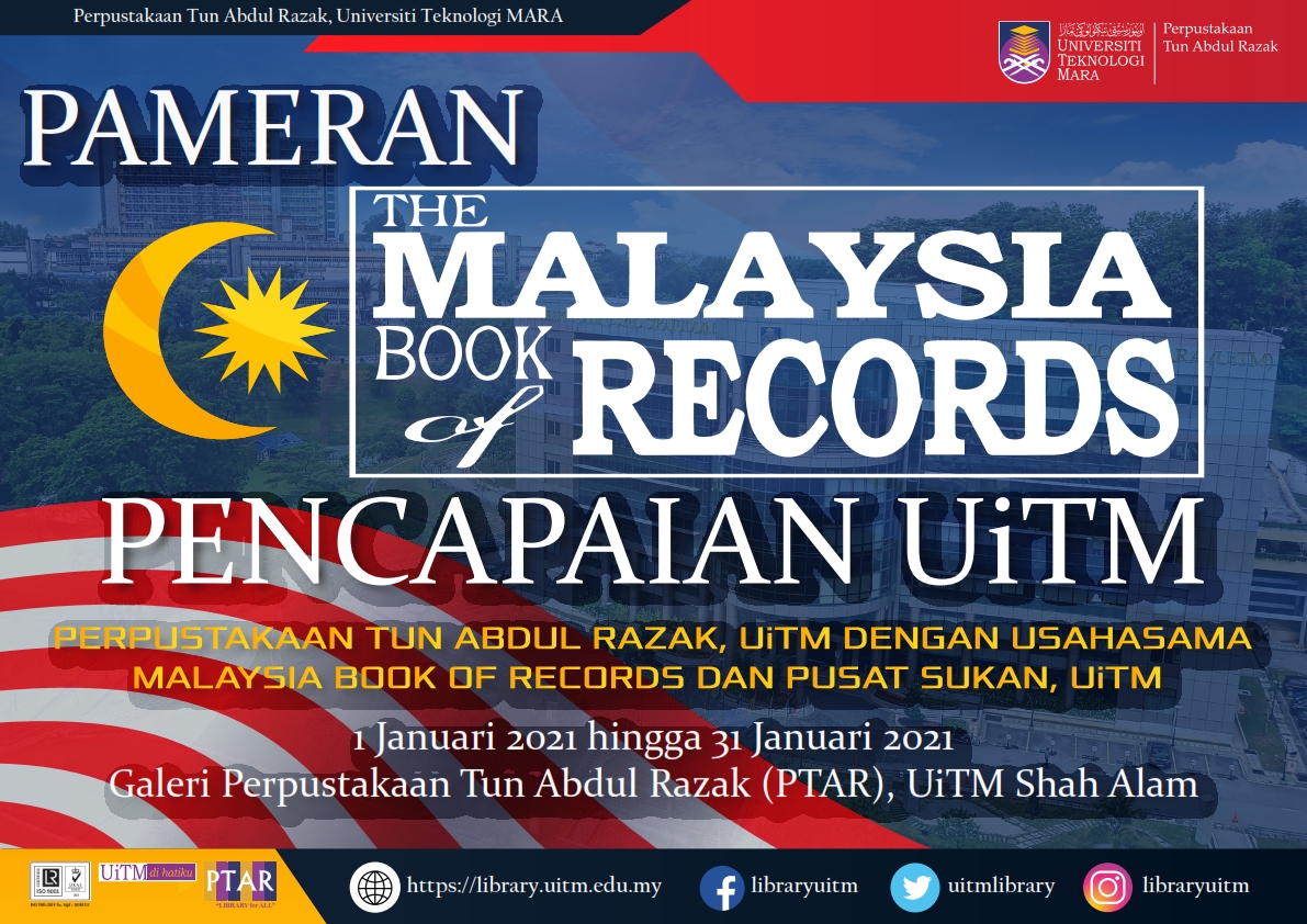 Exhibition of the Malaysia Book of Records: UiTM Achievements 