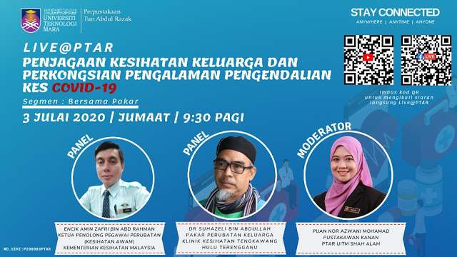 Program Live@PTAR Bicara Pakar Perubatan