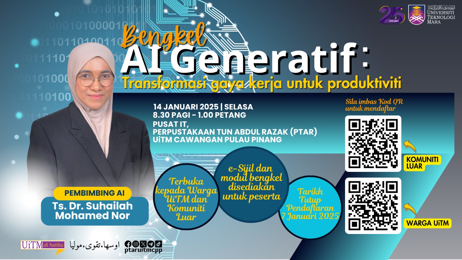 Bengkel AI Generatif : Transformasi Gaya Kerja Untuk Produktiviti