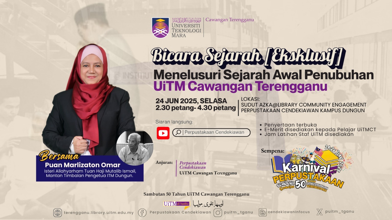 Bicara Sejarah (Ekslusif) Menyelusuri Sejarah Awal Penubuhan UiTM Cawangan Terengganu