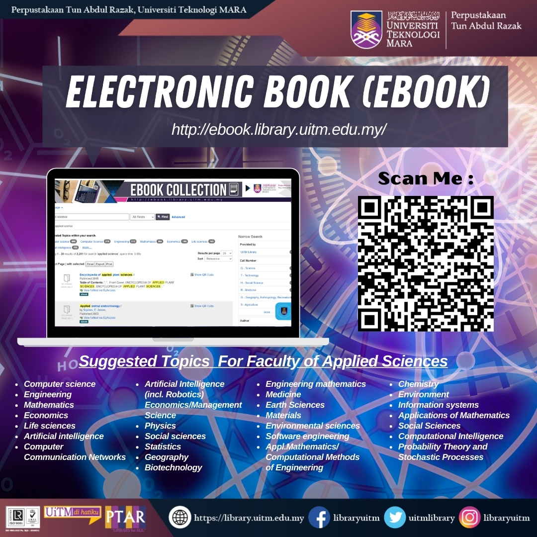 Discover our eResources on Faculty of Applied Science eBook