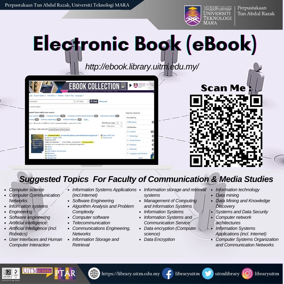 Discover our eResources on Faculty of Communication & Media Studies eBook