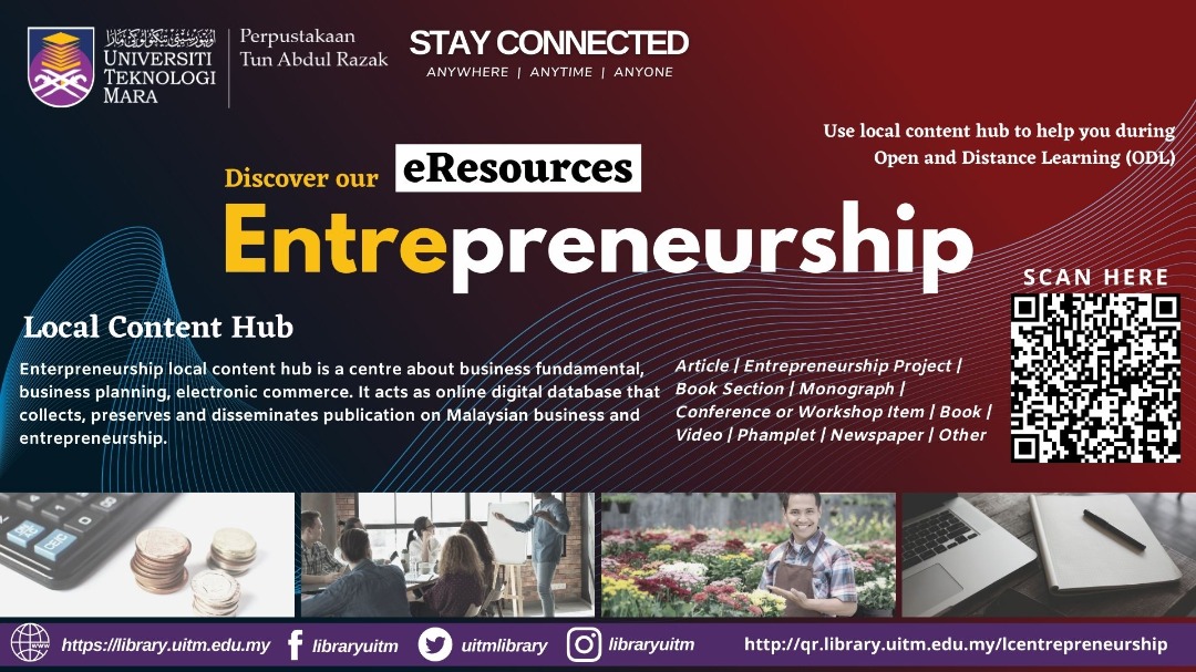 Discover our eResources Entrepreneurship Local Content