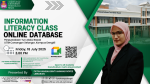 Information Literacy Class : Online Database