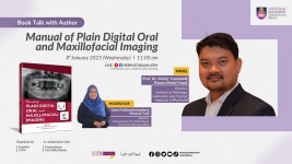 Book Talk With Author: Manual of Plain Digital Oral and Maxillofacial Imaging