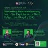 National Security Forum 2025: Protecting National Security from the Exploitation of Race, Religion and Royalty (3R)