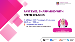 Program Speed Reading Bersama Jabatan di HASA