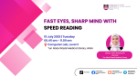 Program Speed Reading Bersama Jabatan-Jabatan Di HASA