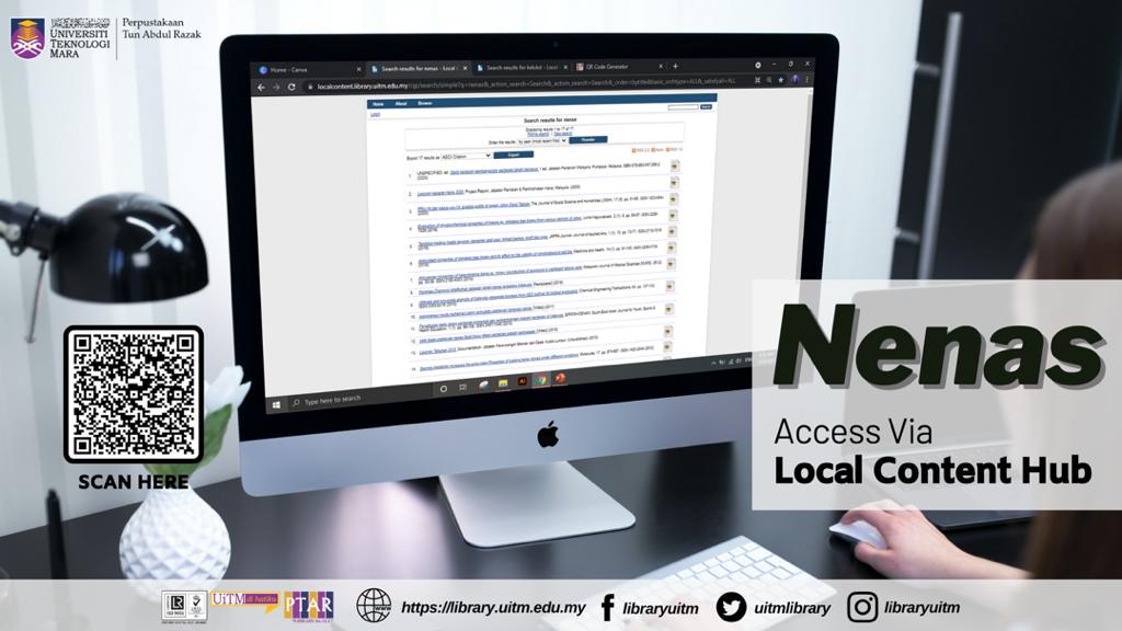 Discover our eResources Local Content Hub on Nenas