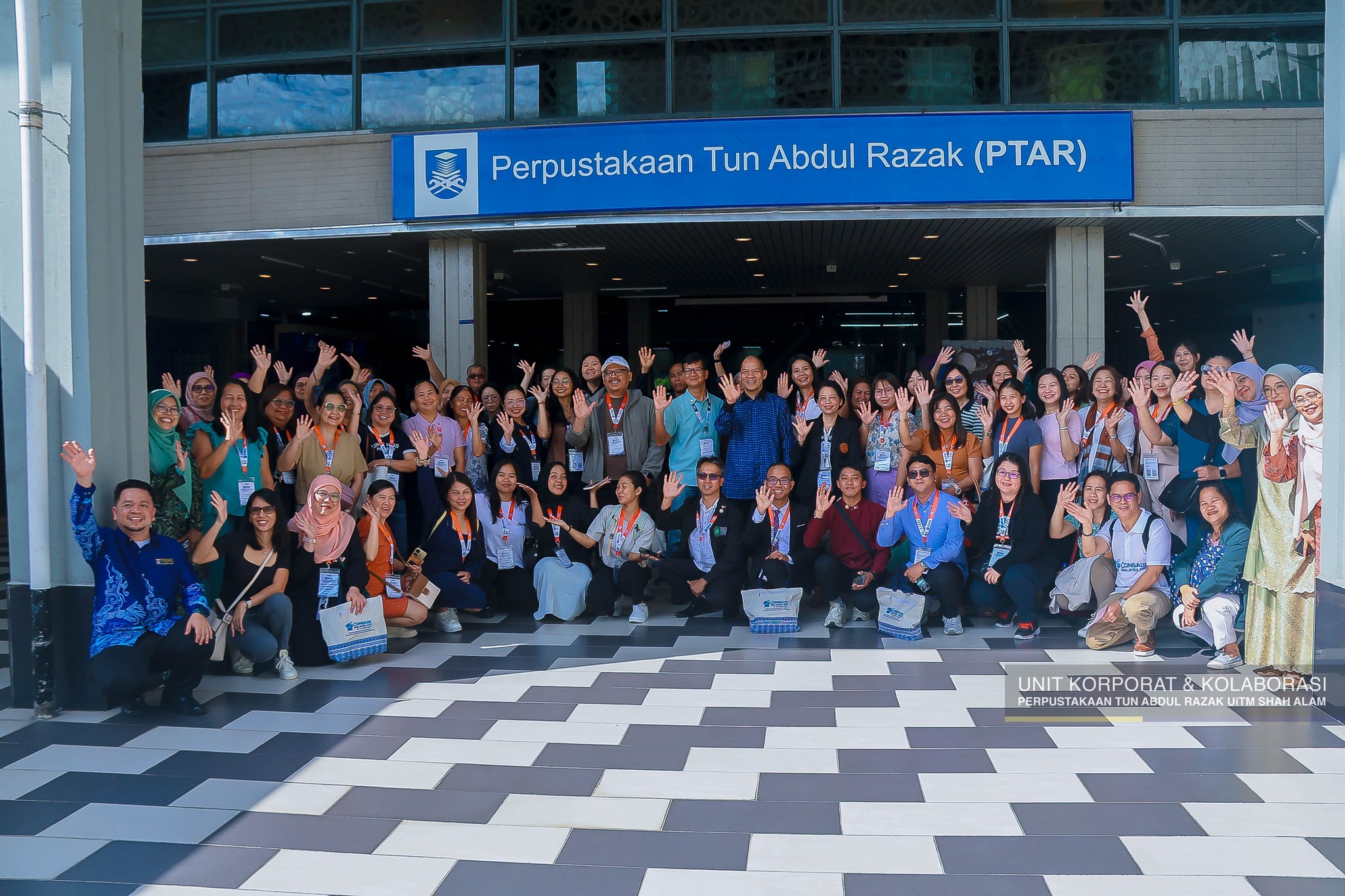 Kunjungan Delegasi 19th Congress of Southeast Asian Librarians (CONSAL XIX) ke Perpustakaan Tun Abdul Razak (PTAR)