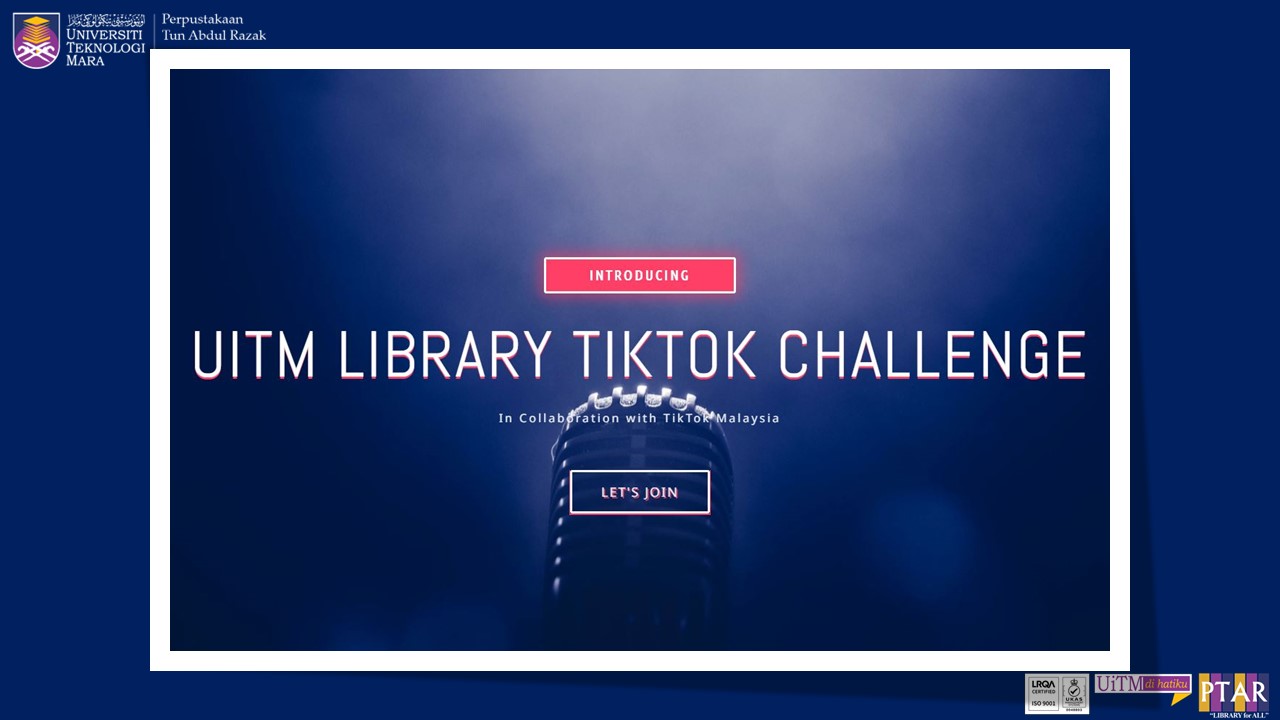 UiTM Library TikTok Challenge 2023