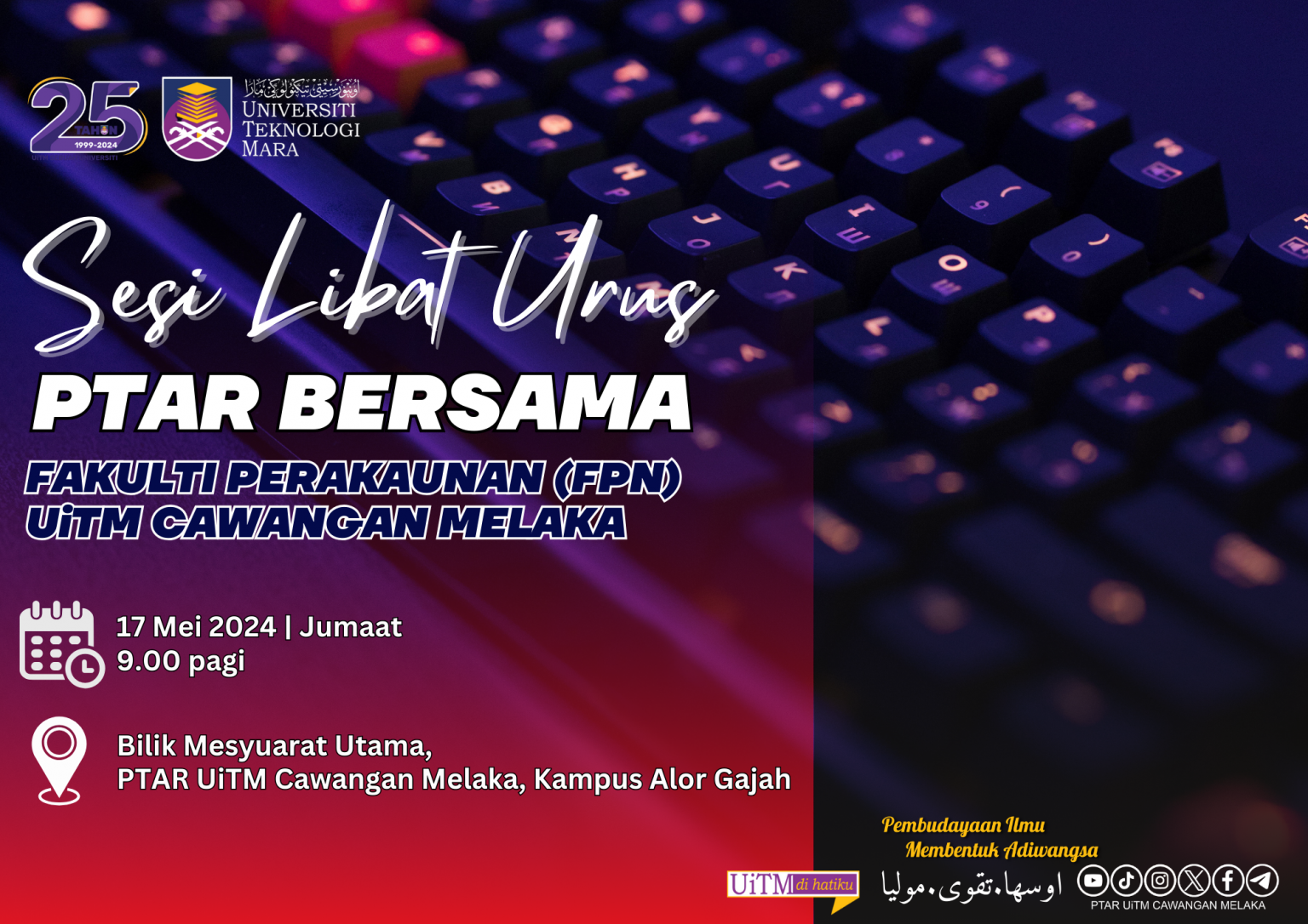 Sesi Libat Urus PTAR Bersama Ketua Pusat Pengajian Fakulti Perakaunan ...